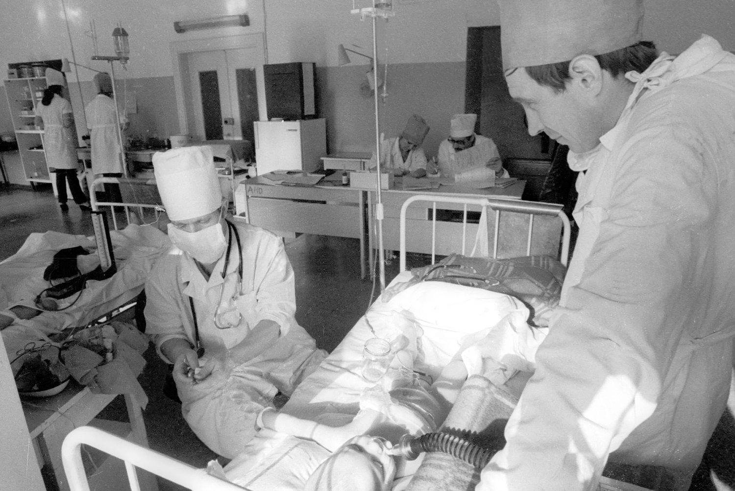 Ломиворотов В.Н. в детской реанимации.jpg